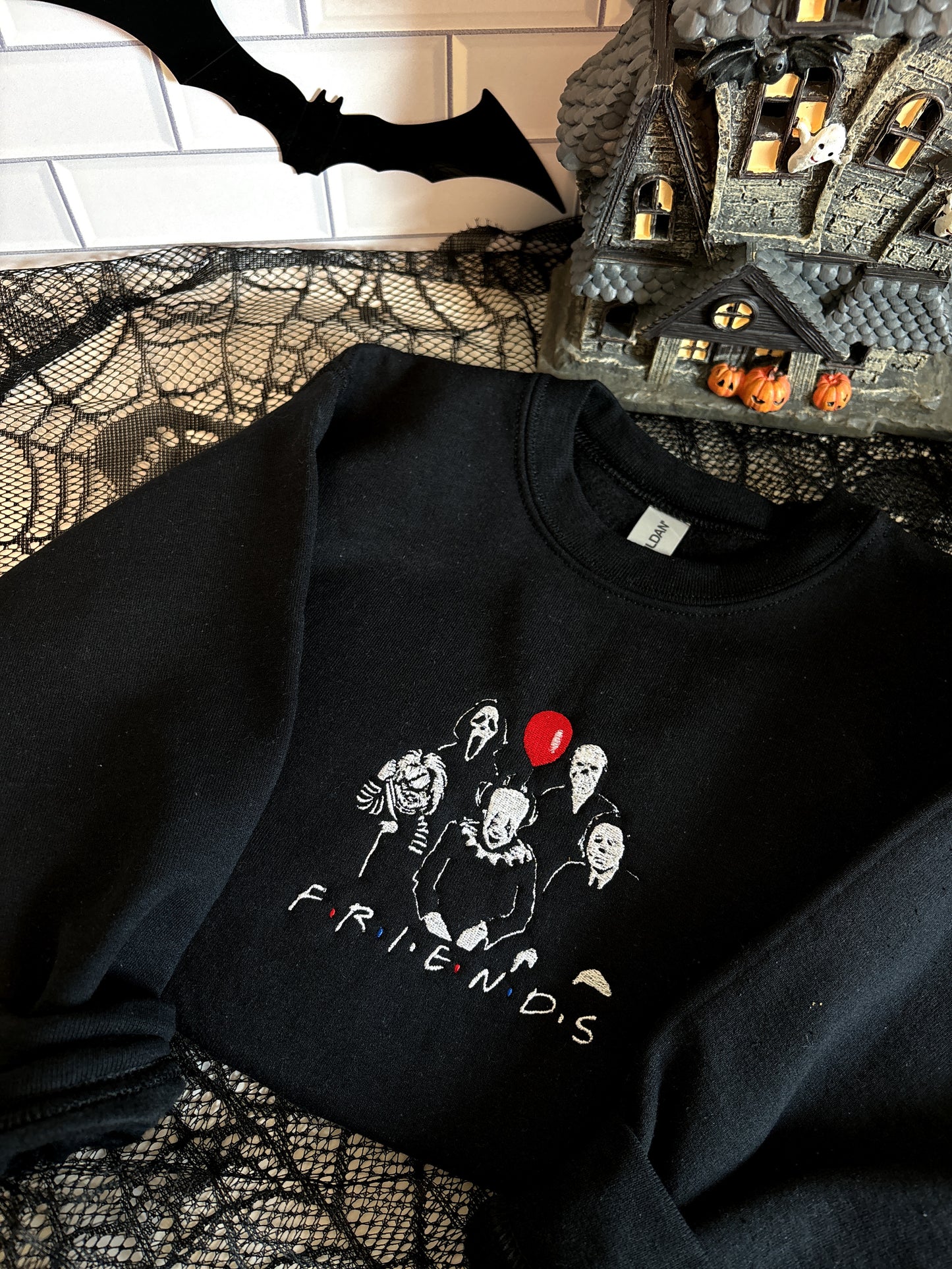 Friends embroidered Crew