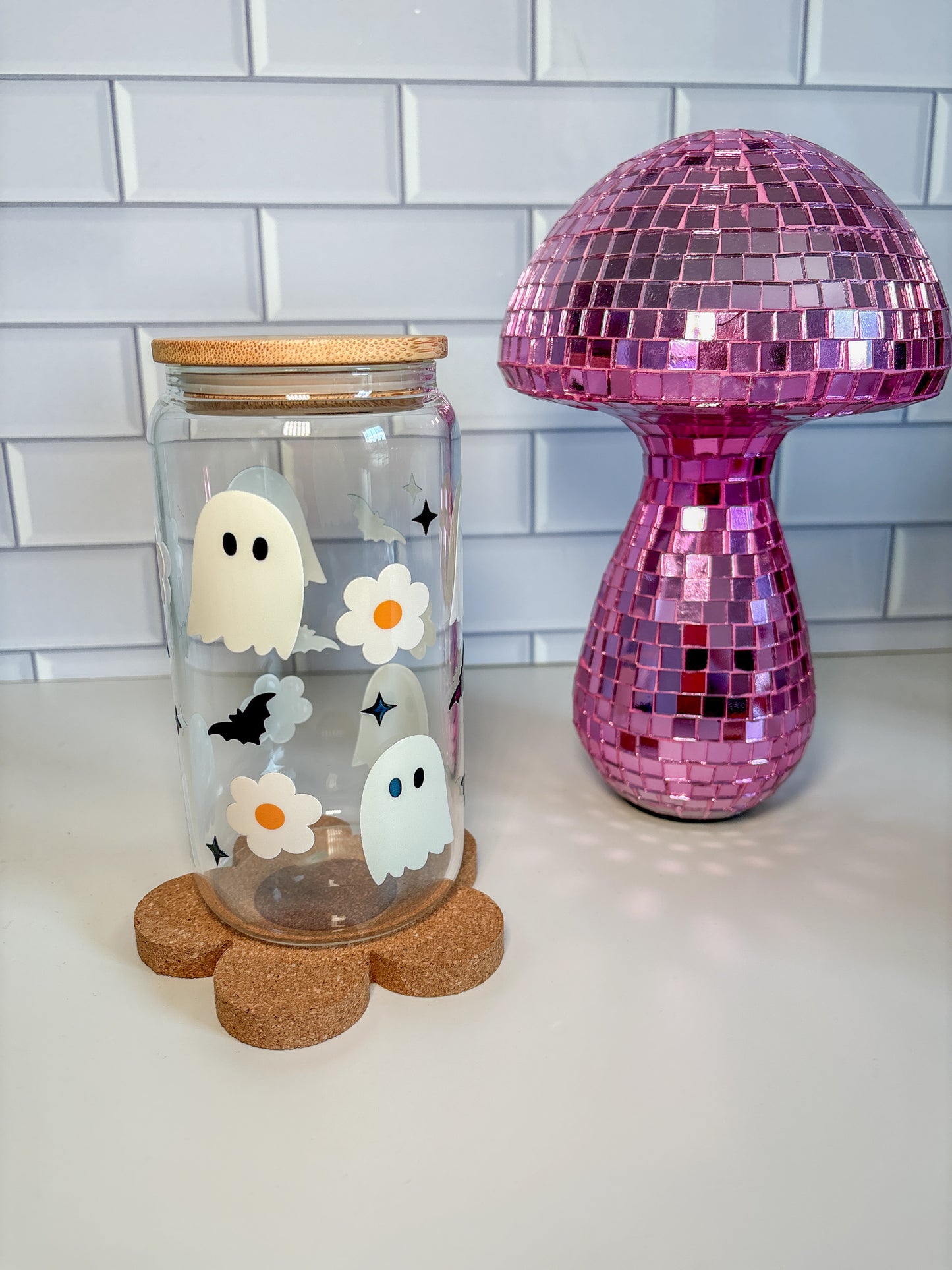 Ghost glass cup