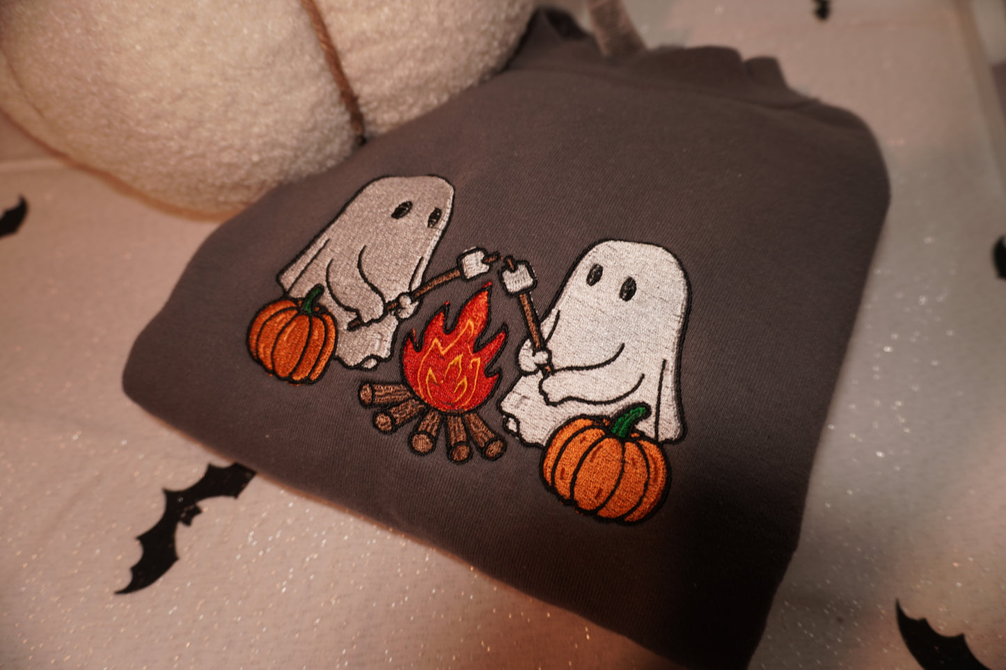 Ghost Embroidered Crew