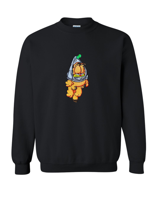 Cat Embroidered sweater￼