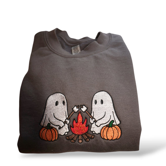 Ghost Embroidered Crew