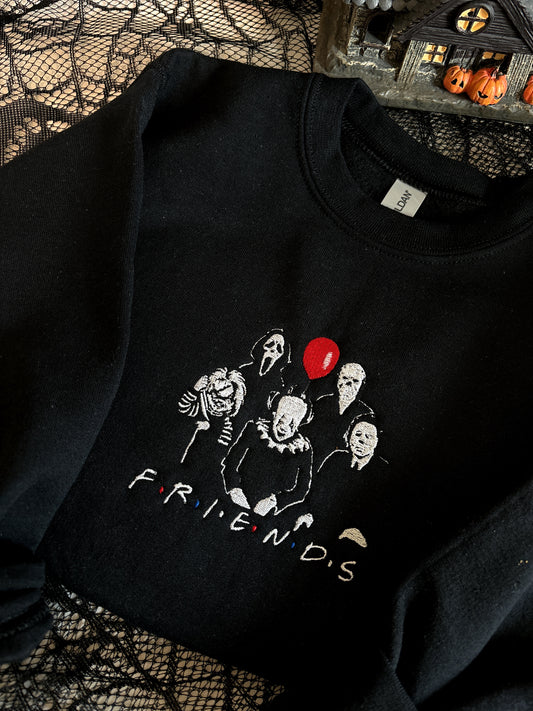 Friends embroidered Crew