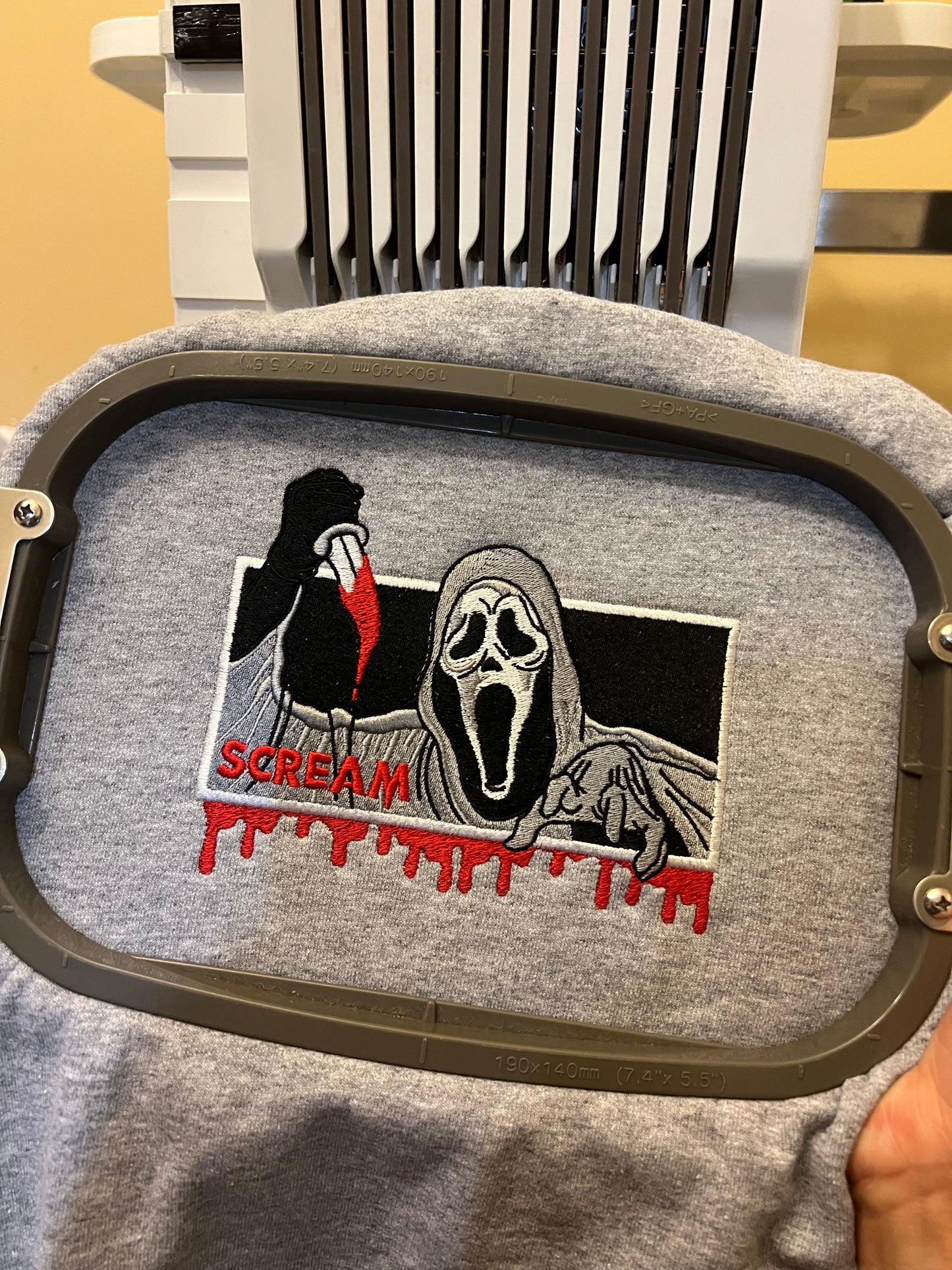 Ghost Embroidered Crew