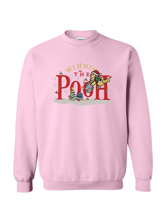 Bear Christmas Embroidered sweater