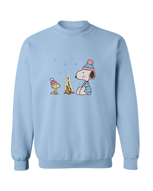 Dog embroidered sweater