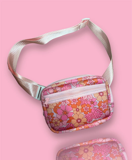 Flower Crossbody- Belt bag