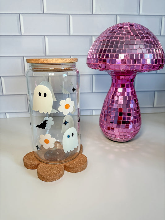 Ghost glass cup