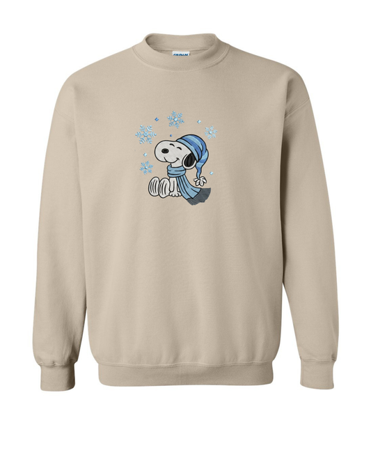 Dog embroidered sweater